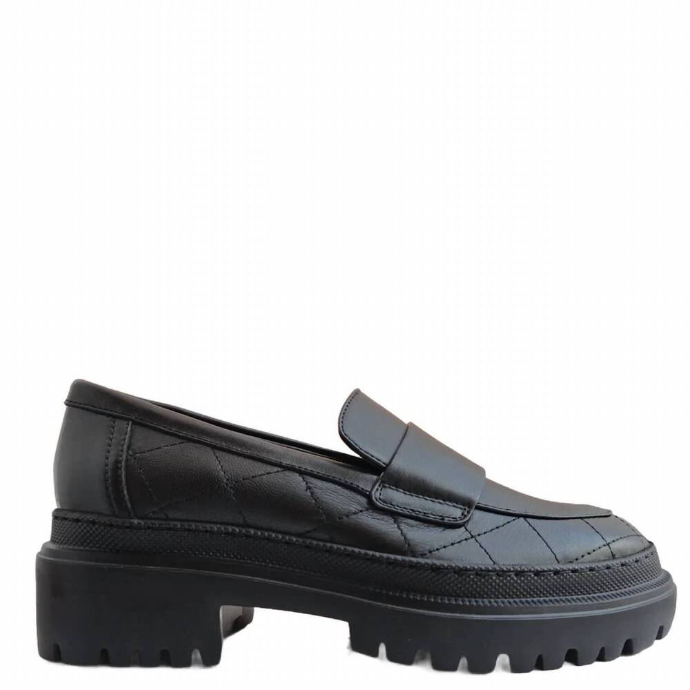 NEW AGL women's mary loafer in soft nero